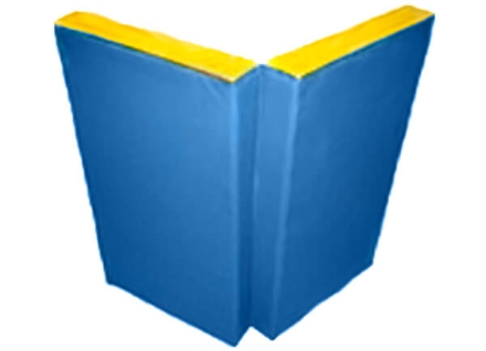 Мат гимнастический складной 100x200x10 (в 2 сложения), фото 1