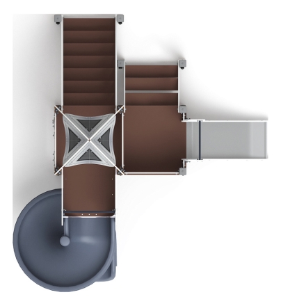 Космопорт (Серый) - ДИК 2.14.04-11.И1 - Игровой комплекс H=750 H=2000, фото 5