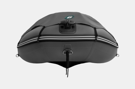 Gladiator C 370 AL ACTIVE Темно-серый моторная лодка ПВХ Алюминиевый пайол, фото 6