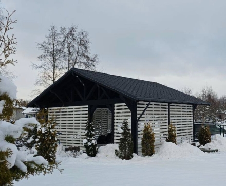 Навес для автомобилей РУБЛЕВСКИЙ Несущий каркас, фото 5