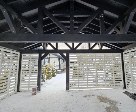 Навес для автомобилей РУБЛЕВСКИЙ Несущий каркас, фото 7