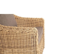 Зона 12 Кон Панна лаунж-зона из искусственного ротанга, цвет соломенный, фото 18