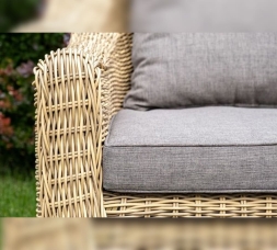 Зона 12 Кон Панна лаунж-зона из искусственного ротанга, цвет соломенный, фото 9