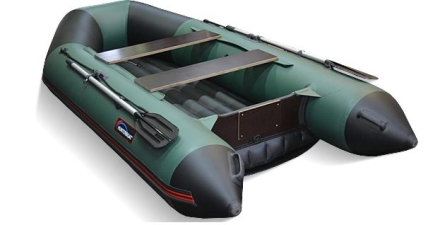 Лодка ПВХ Хантер 320 ЛКА надувная под мотор, фото 4
