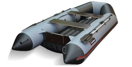 Лодка ПВХ Хантер 320 ЛКА надувная под мотор, фото 5