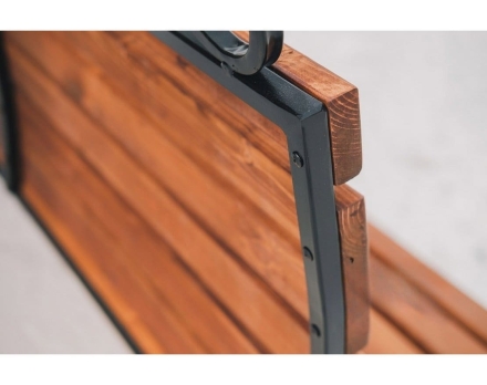 Скамейка TORUDA кованая «Франция» 1,5 м, фото 6