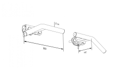 Ручки широкого хвата 34 мм для турника со сменным оборудованием, фото 6