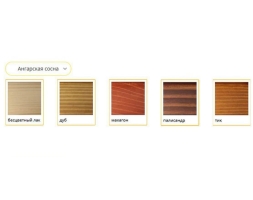 Скамейка «Оренбург», Ангарская сосна 2,0 м, фото 6