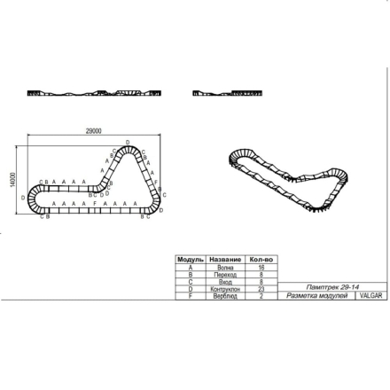 Спортивная площадка для велосипедистов — памп-трек, фото 2