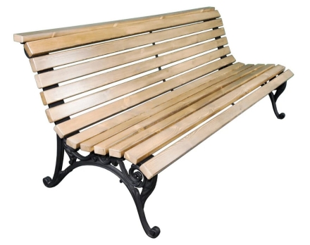 Скамейка Алушта, Сосна 1,8 м, фото 1