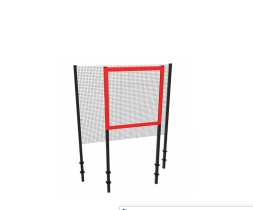 Мишень на стойках квадратная для инвалидов для нормативов ГТО S66 IronKing, фото 1