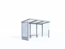 Aureo AE310b-SS павильон остановочный