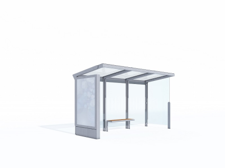 Aureo AE310b-SS павильон остановочный, фото 1