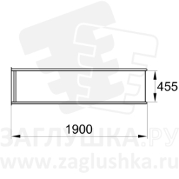 Горка из нержавеющей стали размером 1900x490 мм, фото 5