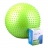 Мяч гимнастический массажный GB-301 (55 см, зеленый, антивзрыв)