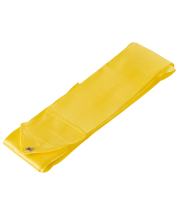 Лента для художественной гимнастики AGR-201 4м, с палочкой 46 см, желтый
