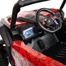 Электромобиль Buggy XMX613 4WD 24V красный spider, фото 12