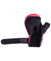 Перчатки для рукопашного боя HSIF RF3112, 12oz, к/з, красный Перчатки для рукопашного боя HSIF RF3112, 12oz, к/з, красный