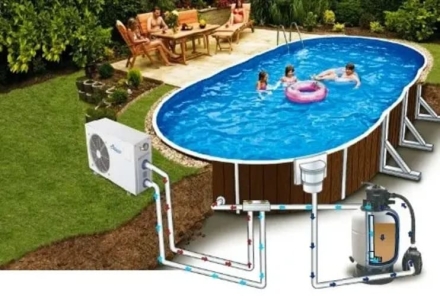 Тепловой насос Mountfield Azuro BP 120NR + WiFi 12 кВт, фото 8