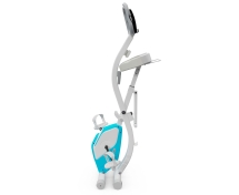 Велотренажер X-Bike DFC DavCreator, бело-голубой B02 Велотренажер X-Bike DFC DavCreator, бело-голубой B02