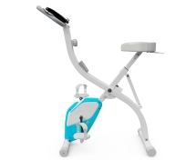 Велотренажер X-Bike DFC DavCreator, бело-голубой B02 Велотренажер X-Bike DFC DavCreator, бело-голубой B02