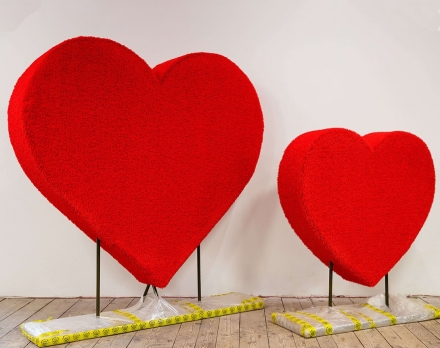 Топиари композиция Сердца - газон Eco, фото 2