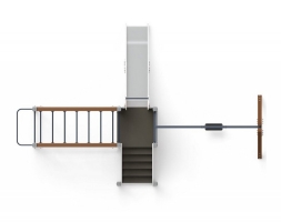 Детская игровая площадка Счастливое детство Город ДИК 2.01.02-01 H=1200, фото 4 Детская игровая площадка Счастливое детство Город ДИК 2.01.02-01 H=1200, фото 4