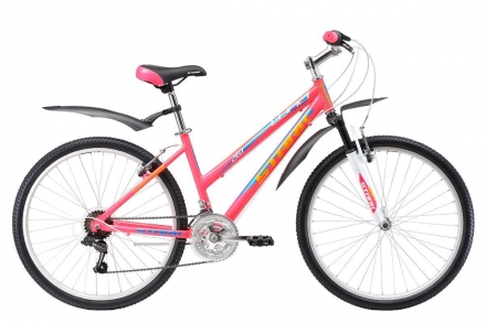 Велосипед Stark&#039;17 Luna 26.1 V розово-желтый 16&quot;, фото 1