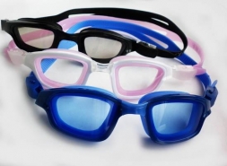 Очки для плавания взрослые CLIFF HJ-3, цвет микс