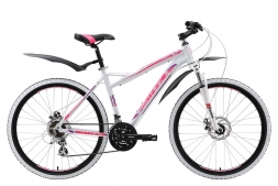 Велосипед Stark'17 Ultra 26.3 D бело-розовый 16&quot;