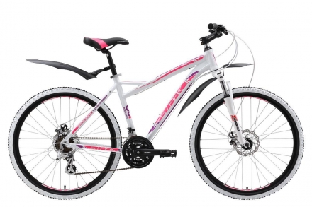 Велосипед Stark&#039;17 Ultra 26.3 D бело-розовый 16&quot;, фото 1