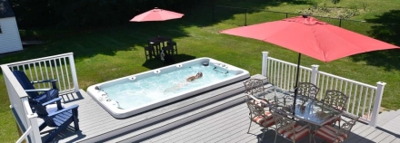 Плавательный спа-бассейн с противотоком Vita Spa VL4, фото 3