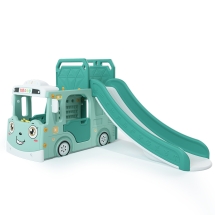 Горка + игровая зона "Автомобиль" PS-049-М ментол Горка + игровая зона "Автомобиль" PS-049-М ментол