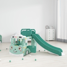 Горка + игровая зона "Автомобиль" PS-049-М ментол Горка + игровая зона "Автомобиль" PS-049-М ментол