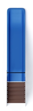 Горка пластиковая - ИО 42.01.01-01 - (голубой скат) Н-1200 (Снежная королева), фото 5