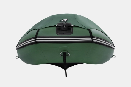 Gladiator C 370 AL ACTIVE Зеленый моторная лодка ПВХ Алюминиевый пайол, фото 4