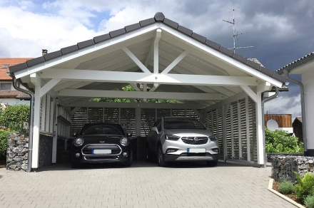 Навес для автомобилей РУБЛЕВСКИЙ Базовая комплектация, фото 1