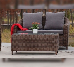 Зона 11 Кон Панна лаунж-зона из искусственного ротанга, цвет коричневый, фото 17