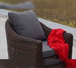 Зона 11 Кон Панна лаунж-зона из искусственного ротанга, цвет коричневый, фото 18