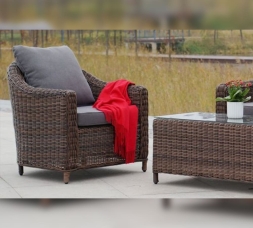 Зона 11 Кон Панна лаунж-зона из искусственного ротанга, цвет коричневый, фото 14