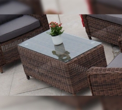 Зона 11 Кон Панна лаунж-зона из искусственного ротанга, цвет коричневый, фото 10