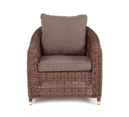 Зона 11 Кон Панна лаунж-зона из искусственного ротанга, цвет коричневый, фото 5