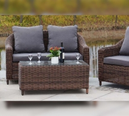 Зона 11 Кон Панна лаунж-зона из искусственного ротанга, цвет коричневый, фото 11