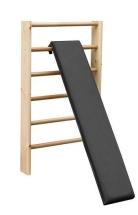 Доска наклонная мягкая для стенки гимн. с крючками, длина 2 м.