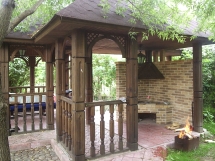 Беседка летняя т.3