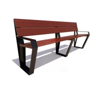 Скамейка «Оренбург», Ангарская сосна 3,0 м