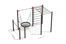 Воркаут площадка по проекту WP-054/20 &quot;Бунин&quot;