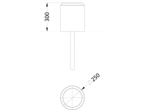 РМФ 1.02 Столбик Н=300