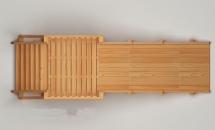 Зимняя деревянная горка “Зима wood” – 1