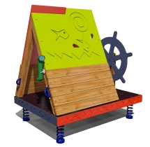 Беседка на пружинах Плот 06022 для детской площадки Беседка на пружинах Плот 06022 для детской площадки